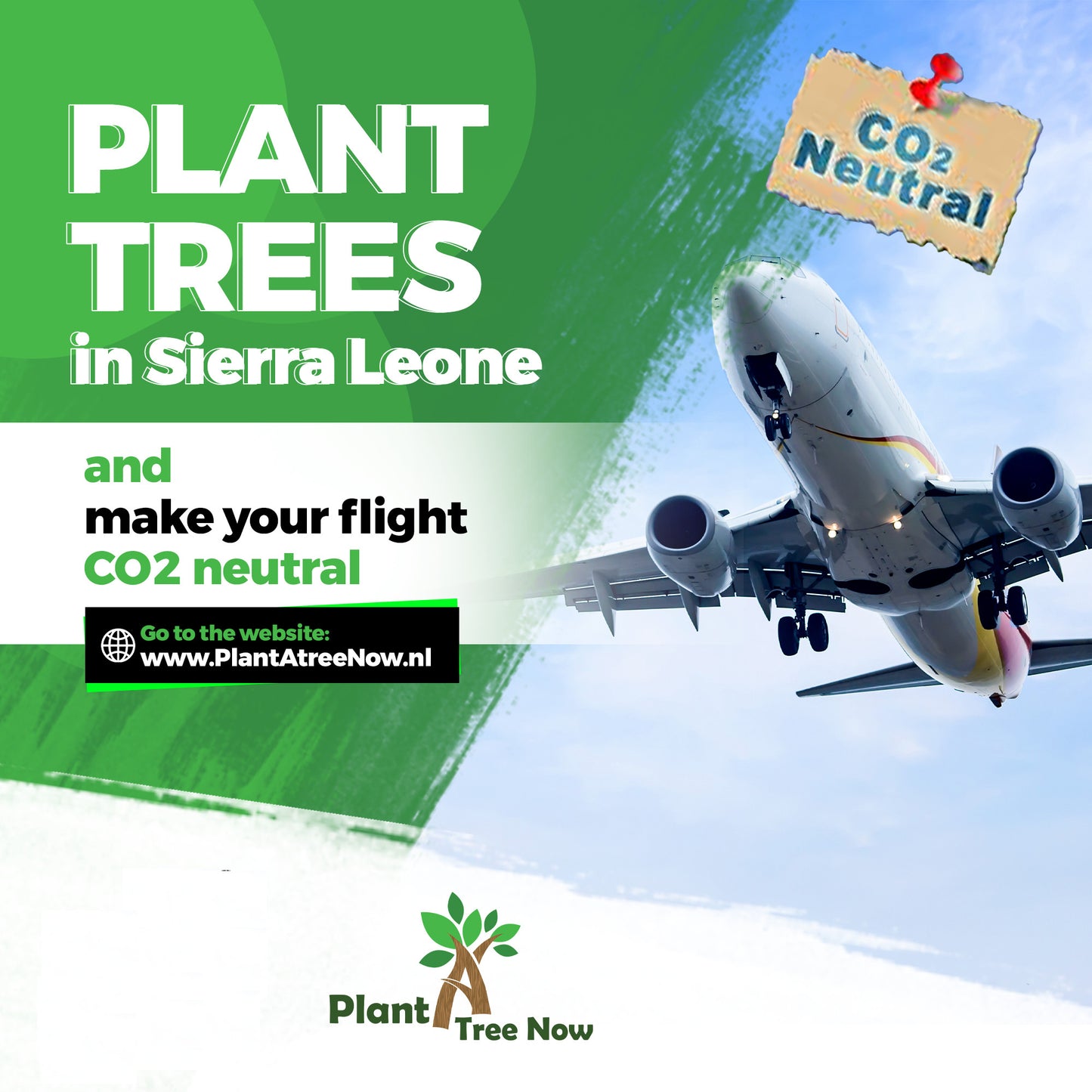 Maak je vlucht naar Sierra Leone CO2 neutraal